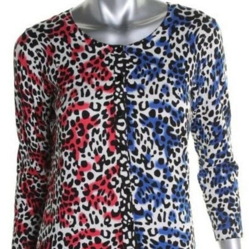 JOSEPH A. WOMEN CARDIGAN #Size M kensie print@ $24